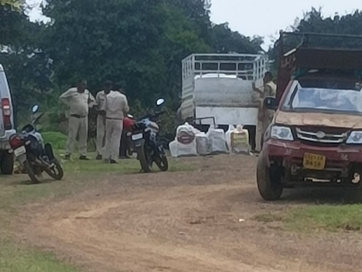 पुलिस ने जब्त किया भारी मात्रा में गांजा