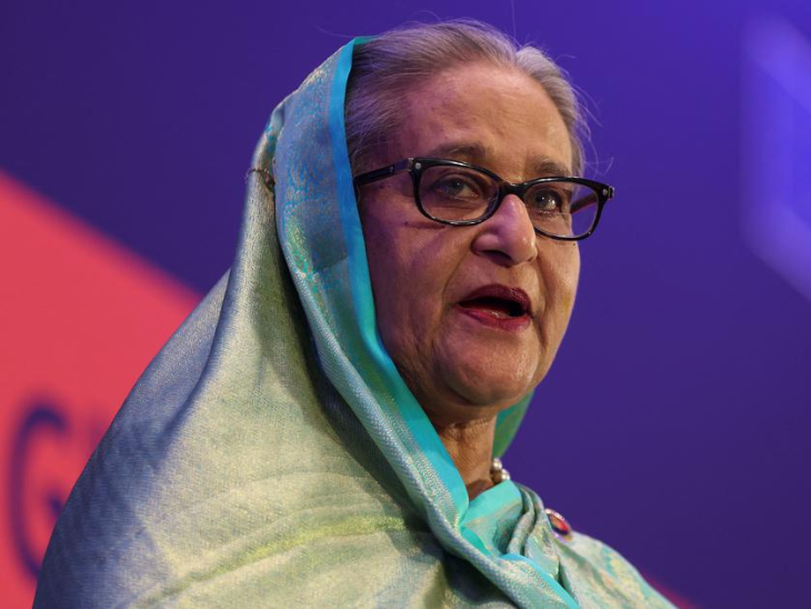 शेख हसीना ने देश छोड़ने के बाद मंगलवार को पहली बार बयान जारी किया।