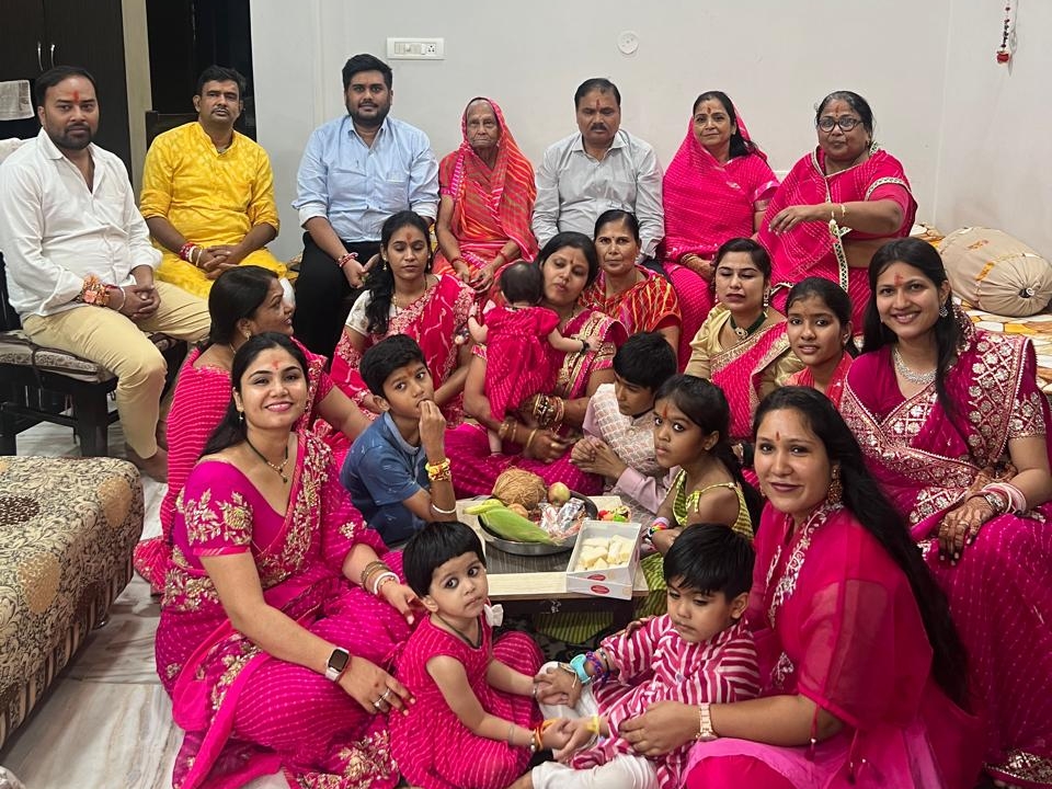 Four generations celebrated Raksha Bandhan festival together