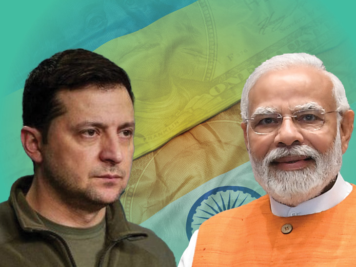 रूस-यूक्रेन जंग के बीच मोदी ने तीसरी बार जेलेंस्की के साथ मुलाकत की है। इससे पहले दोनों नेता मई 2023 में जापान में और जून 2024 में इटली में मिल चुके हैं। - Dainik Bhaskar