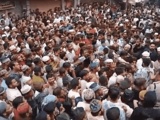 21 अगस्त को मुस्लिम समुदाय के 150 लोग थाने पर ज्ञापन देने पहुंचे थे।