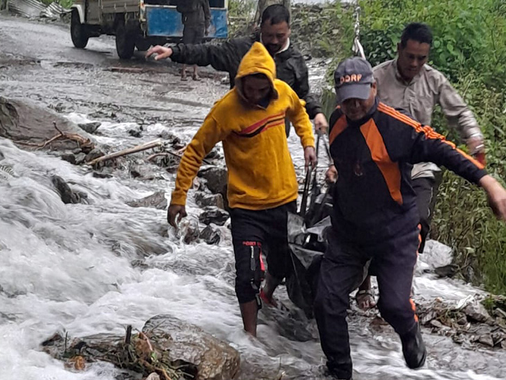 Rescue operations are underway after the landslide in Rudraprayag, Uttarakhand.