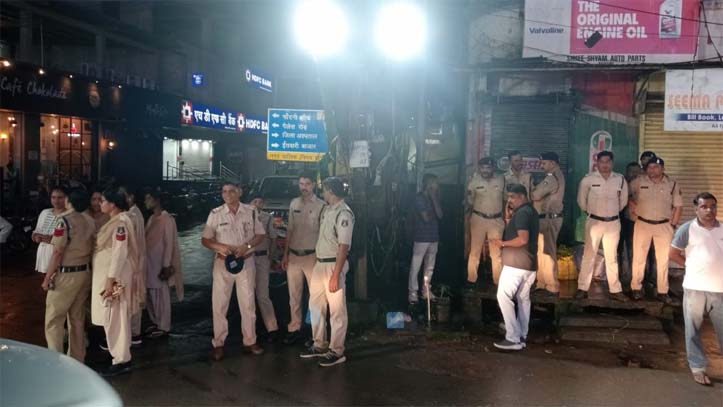 मेले को लेकर पुलिस जवानों की लगाई गई ड्यूटी।
