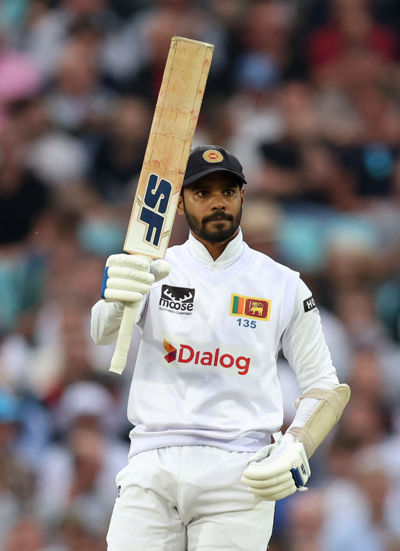 Dhananjaya de Silva was the top scorer for Sri Lanka with 69 runs.