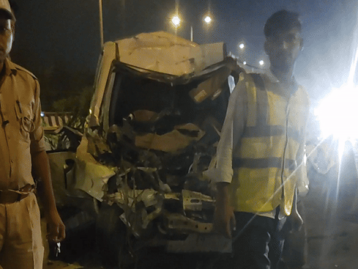 3 people died in a road accident in Meerut