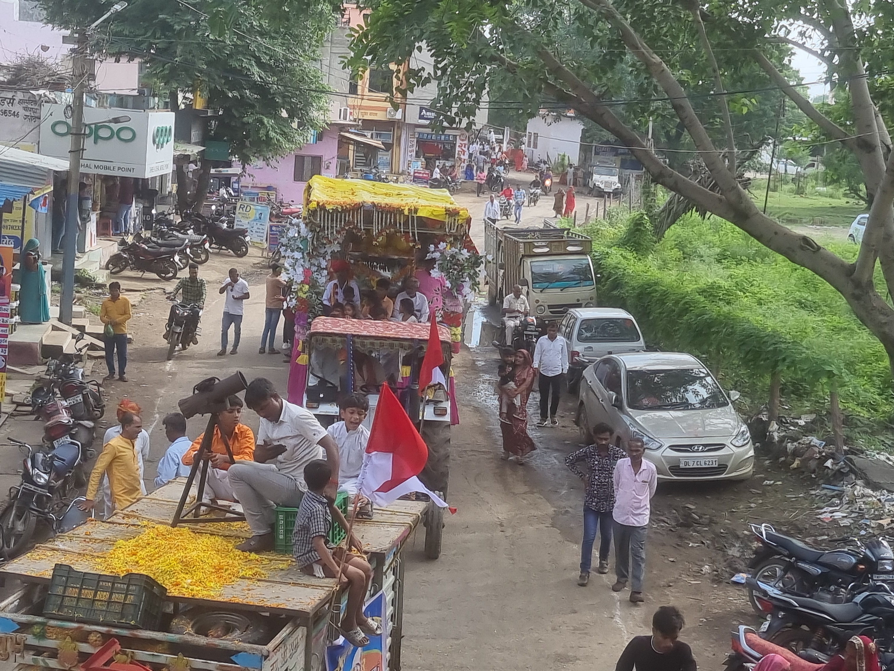 Garoth Celebration of Devnarayan birth festival in Garoth | गरोठ में देवनारायण ...