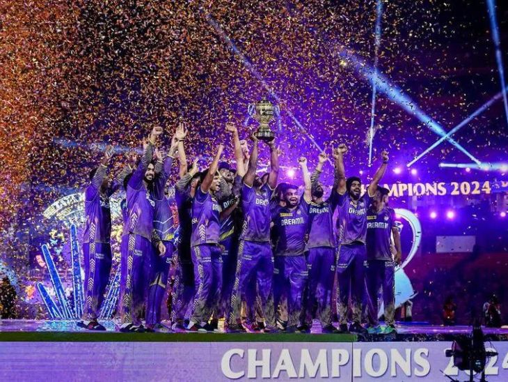 IPL 2024-এর ফাইনালে কলকাতা সানরাইজার্স হায়দ্রাবাদকে হারিয়েছে।