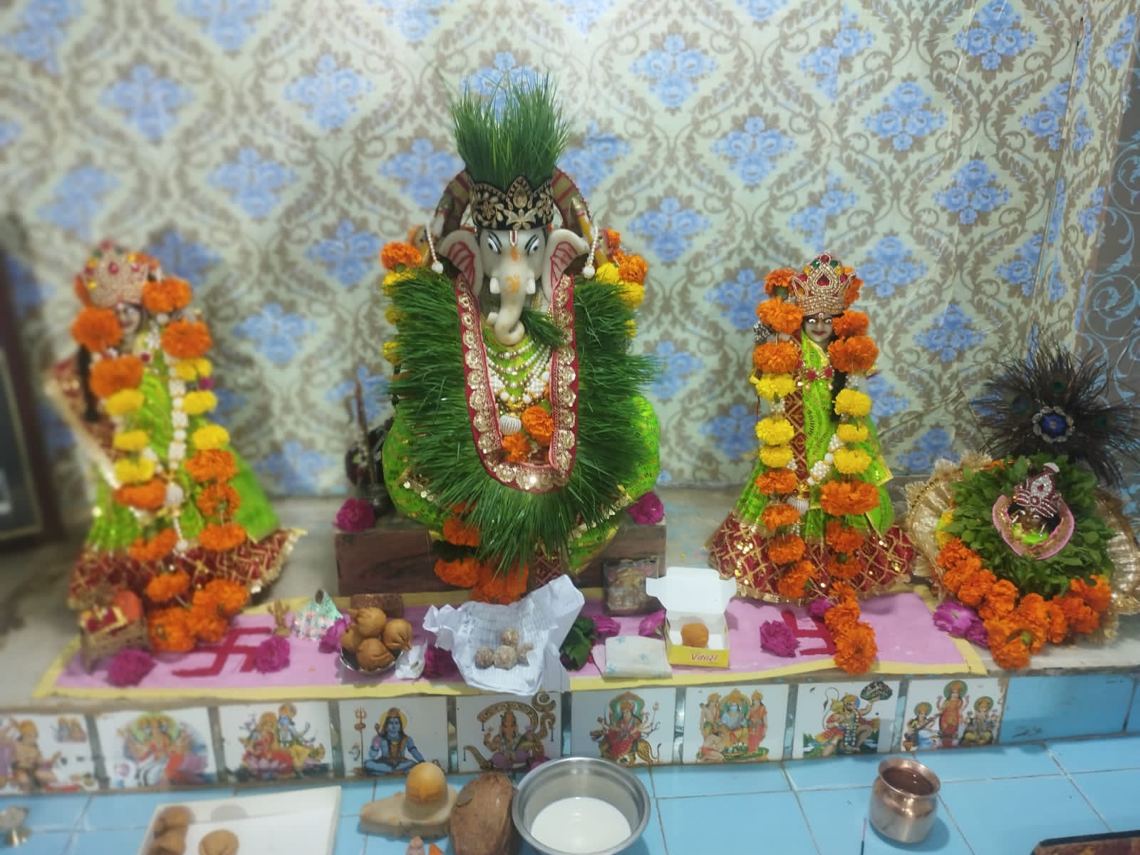 Lord Ganesh Raudra Roop Ganesh Utsav at Sri Riddhi Siddhi Ganesh Temple Rau (Indore).