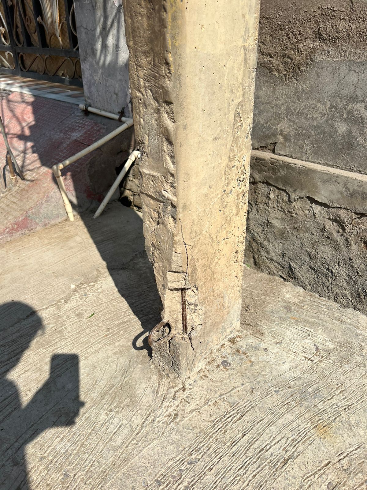 Electricity poles have become dilapidated at many places in the city ...