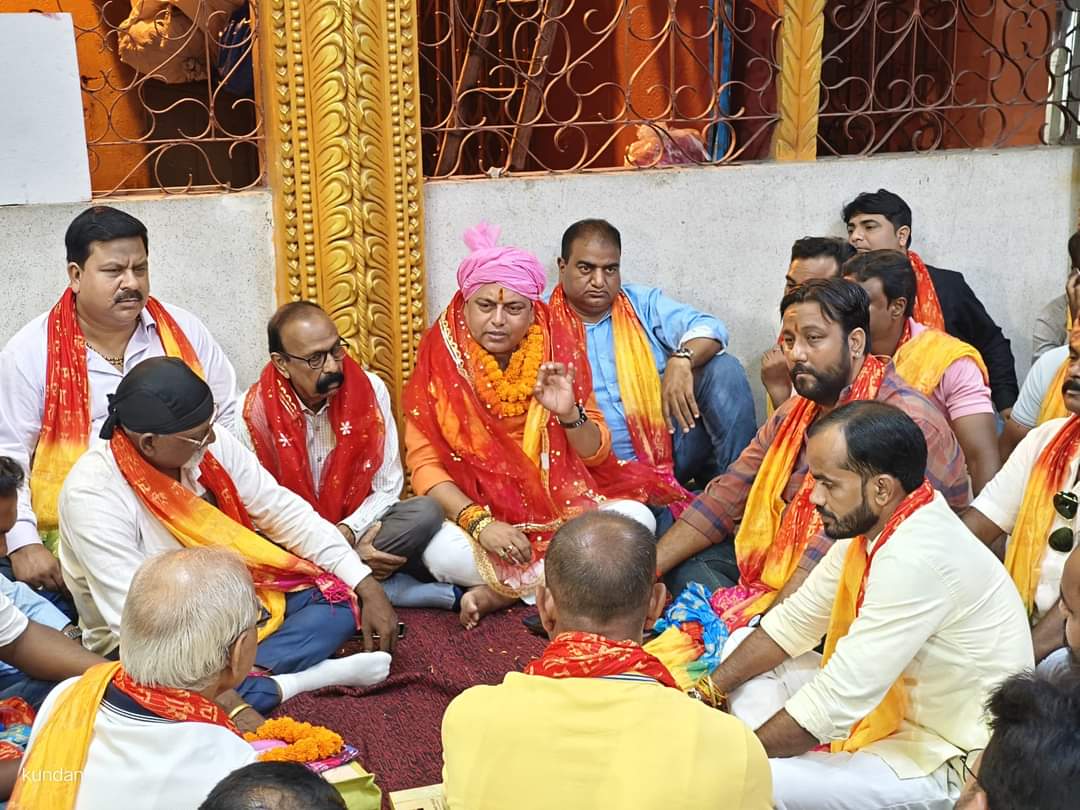 Durga Ramesh Ramesh became the president of Chandrashekhar Azad Durga Puja Committee ...