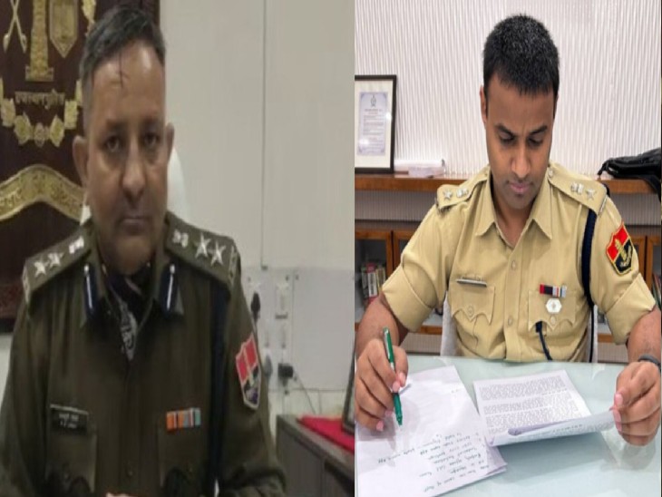 राममूर्ति जोशी जोधपुर ग्रामीण और धर्मेंद्र सिंह यादव भीलवाड़ा एसपी होंगे। उन्हें शाहपुरा का भी अतिरिक्त प्रभार दिया गया है। - Dainik Bhaskar