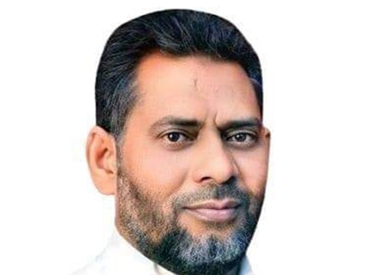 पुन्हाना येथील भाजपचे प्रतिनिधी एजाज खान.
