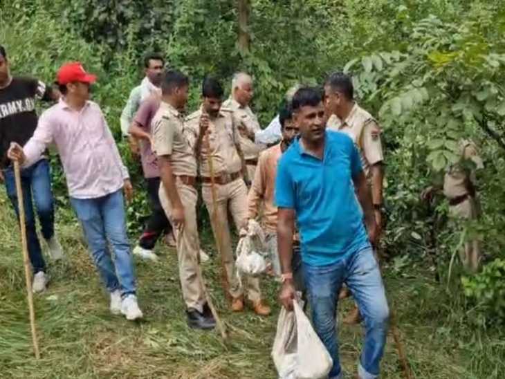 जंगलात अनेक ठिकाणी मुलींच्या शरीराचे अवयव सोडले. बचाव शक्तीने सुमारे 17 तास जंगलात शोध.