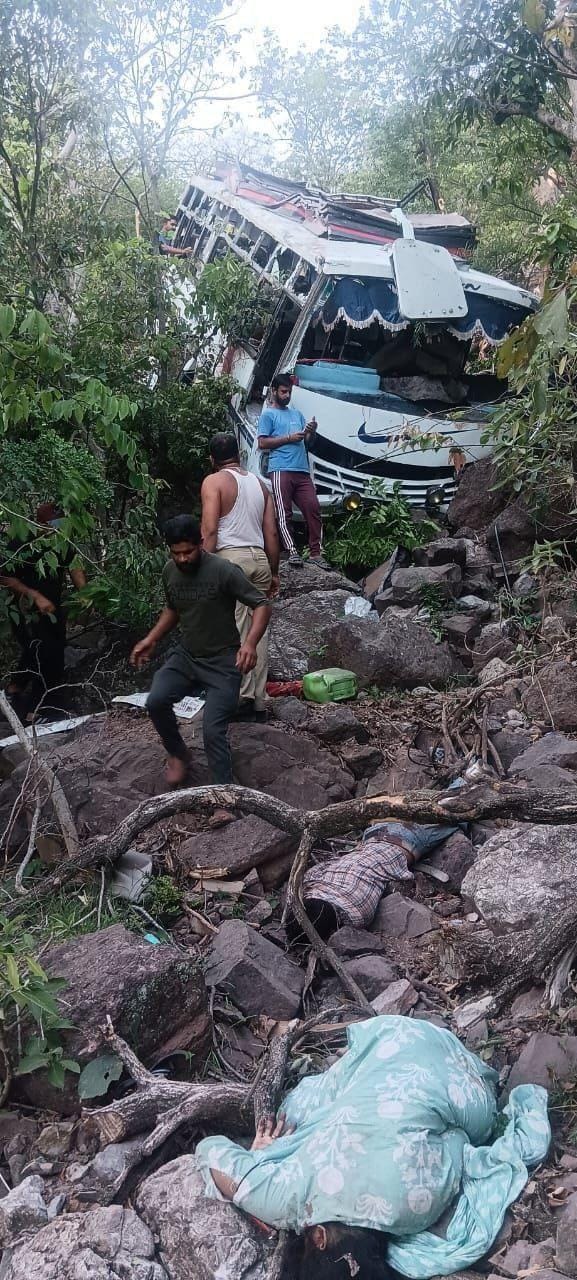 The bodies of those killed in the terrorist attack were scattered at the spot.