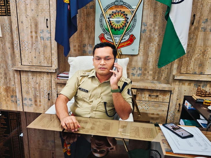 सरगुजा एसपी ने रविवार शाम जारी किया तबादला आदेश - Dainik Bhaskar