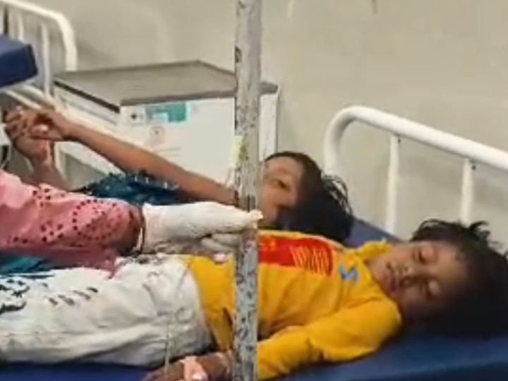 छात्राओं की हालत खतरे से बाहर।