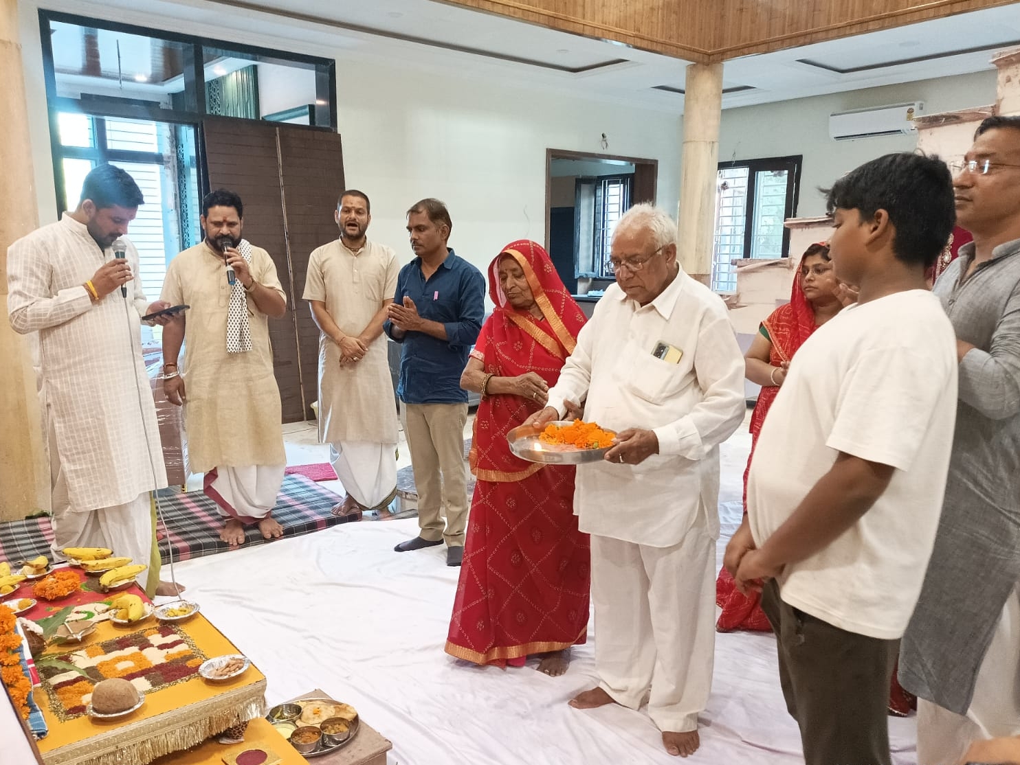 Glory Rituals The glory of Maa Jagdamba resonated in the Shatchandi ritual | शतचंडी ...