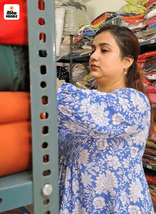 विशाखा की कंपनी प्लस साइज महिलाओं के लिए स्टाइलिश ड्रेसेज बनाती है।