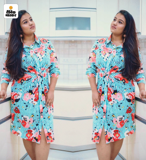 विशाखा की कुछ पुरानी तस्वीरें हैं। वह बचपन से हेल्दी रही हैं। इस वजह से लोग उन्हें चिढ़ाते भी थे।