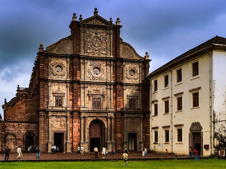 The body of St. Francis Xavier has been preserved in the Basilica of Bom Jesus Church for 450 years.