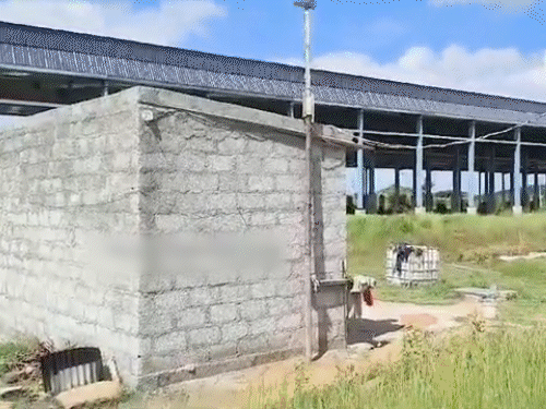 The family lives in the mill compound itself.