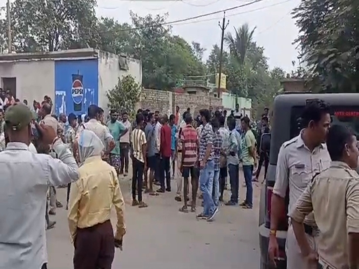 जांजगीर-चांपा में ट्रक ने महिला को कुचला। - Dainik Bhaskar