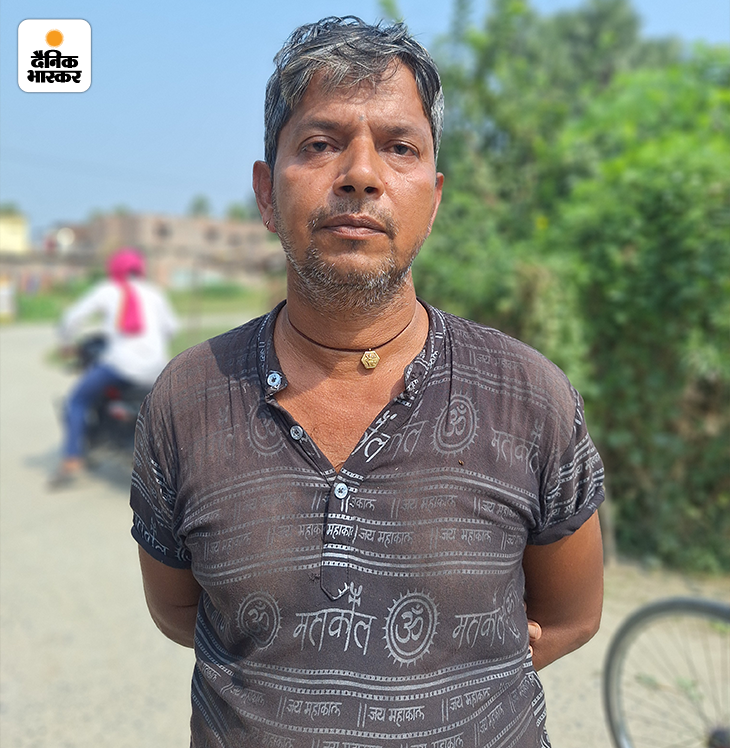 ये शंकर शाह हैं। सूरत में नौकरी करते थे। छुट्टी लेकर अपने गांव आए थे। जहरीली शराब पीने से इनकी आंखों की रोशनी चली गई।