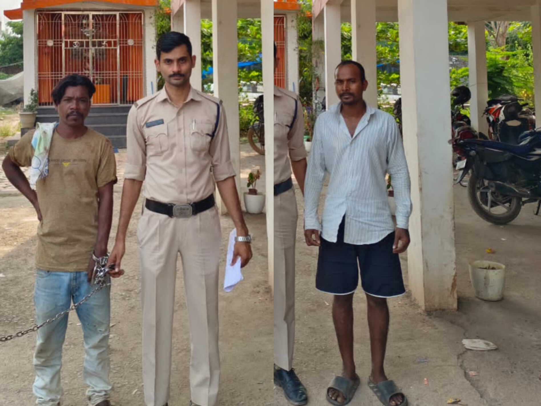 दोनों आरोपियों के खिलाफ आर्म्स एक्ट लगाकर जेल भेज दिया गया है। - Dainik Bhaskar