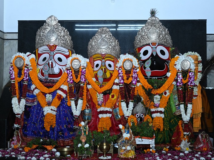 रायपुर के गायत्री नगर में स्थित है जगन्नाथ मंदिर।