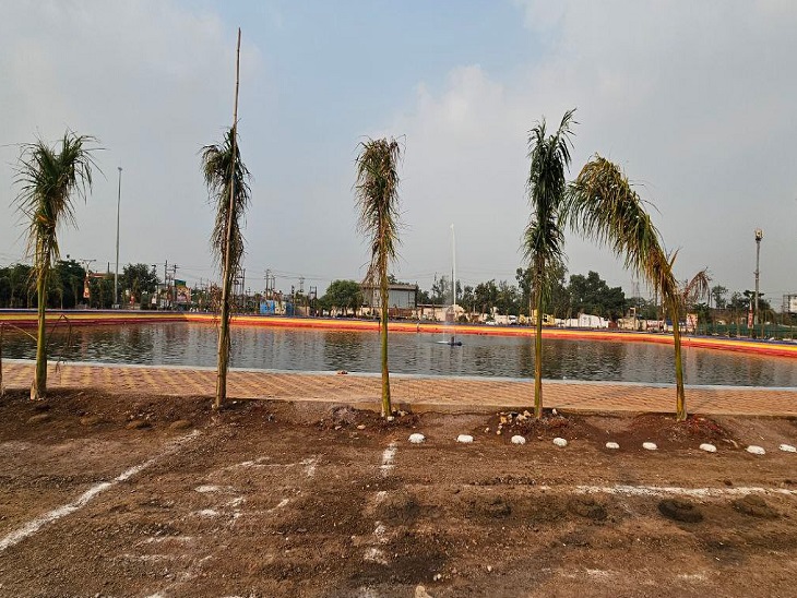 “सूर्यकंड गंगा घाट बैकुंठ धाम तालाब” - Dainik Bhaskar