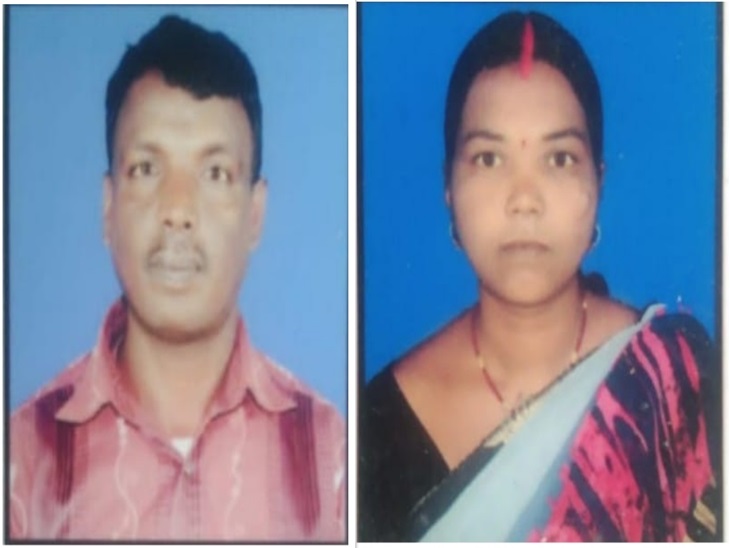 मृतक कतवारी लाल राजवाड़े और पत्नी श्यामपति।