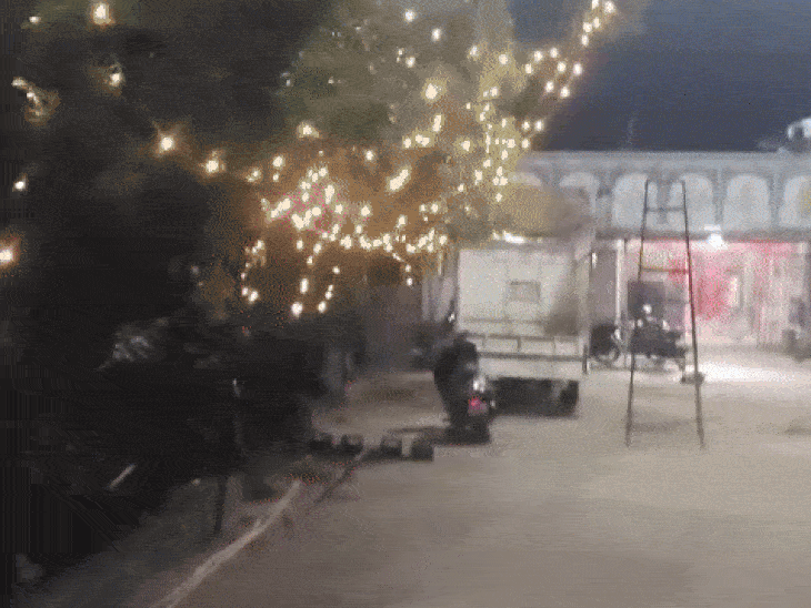 मां वैष्णो धाम आदर्श नवदुर्गा मंदिर - बाबा खाटू श्याम मंदिर में तैयारियां।