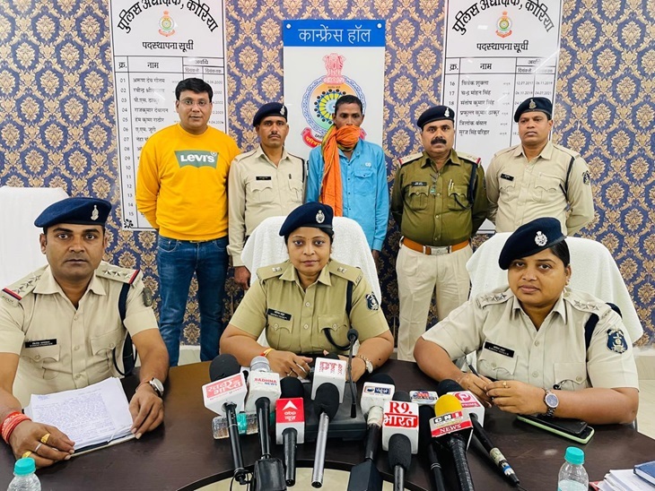 पुलिस ने आरोपी पति को किया गिरफ्तार। - Dainik Bhaskar