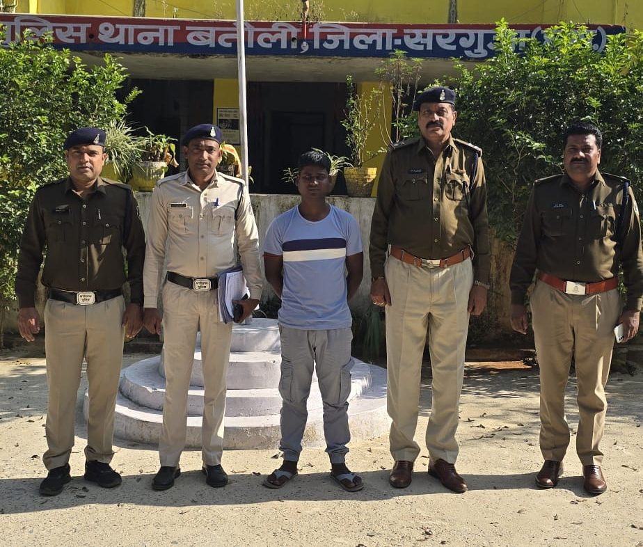 पुलिस ने आरोपी प्रेमी को किया गिरफ्तार।