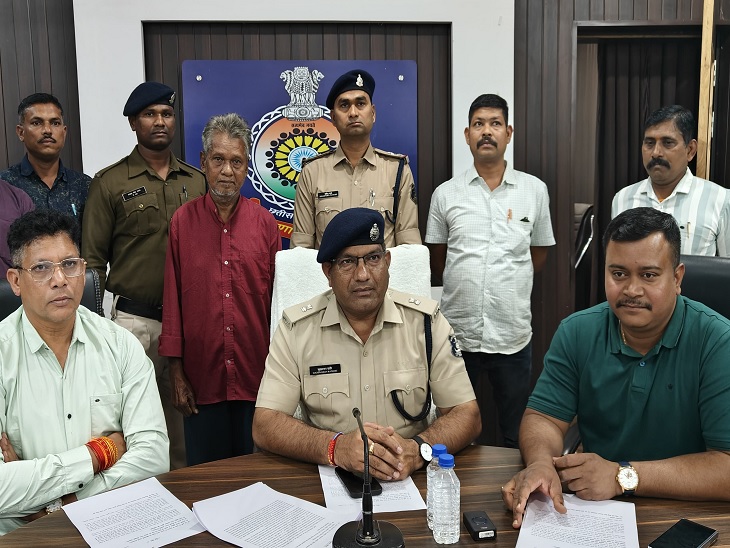 हत्या का फरार आरोपी पुलिस की गिरफ्त में - Dainik Bhaskar