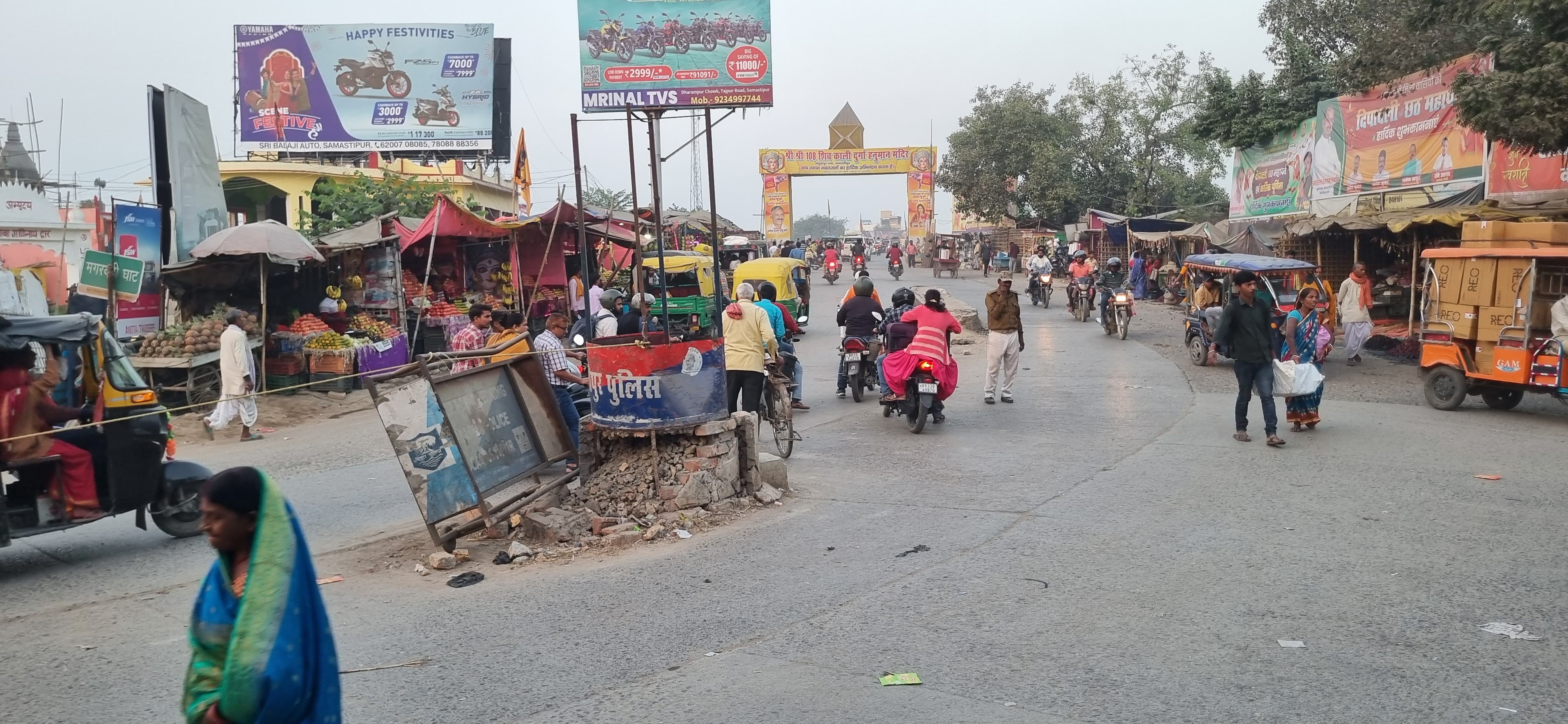 To get rid of traffic jams, five major intersections of the city will ...