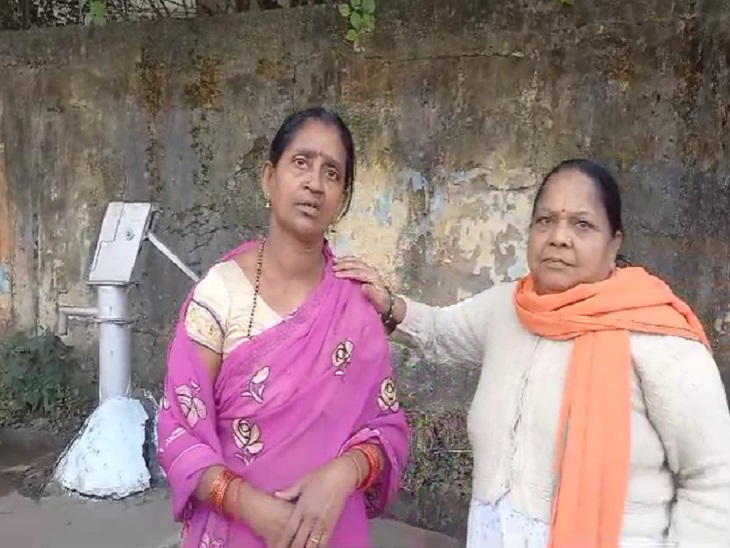 खुर्सीपार निवासी डी दलम्मा जिसके साथ हुई चेन स्नेचिंग - Dainik Bhaskar