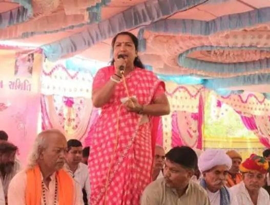 बनासकांठा लोकसभा सीट से कांग्रेस सांसद गेनीबेन।