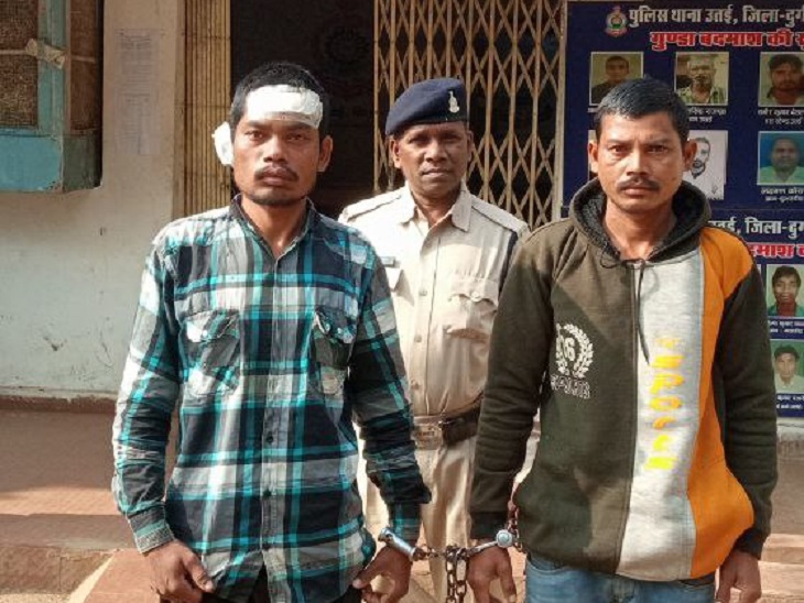 हत्या के आरोपी पुलिस की गिरफ्त में - Dainik Bhaskar