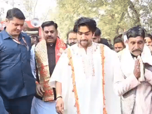 पदयात्रा में भोपाल की हुजूर विधानसभा के विधायक रामेश्वर शर्मा भी शामिल हुए।