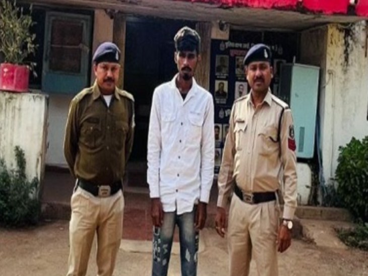 दुर्ग पुलिस ने नाबालिग से रेप के आरोपी को गिरफ्तार किया।