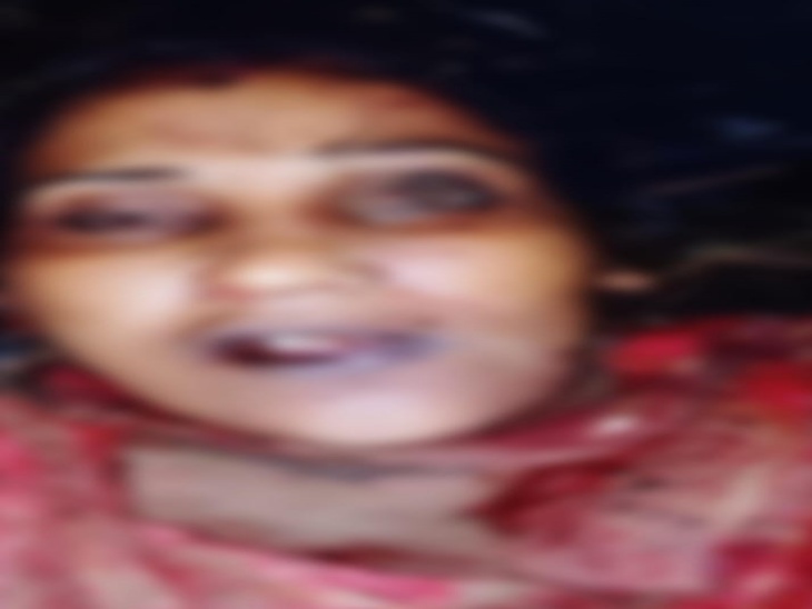 मृतक महिला। - Dainik Bhaskar