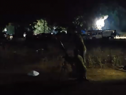 झिड़पल्ली-टू कैंप से जवानों ने नक्सलियों पर दागे BGL