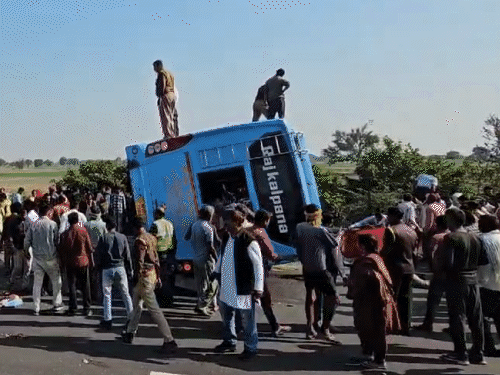 3 died in a road accident in Kannauj