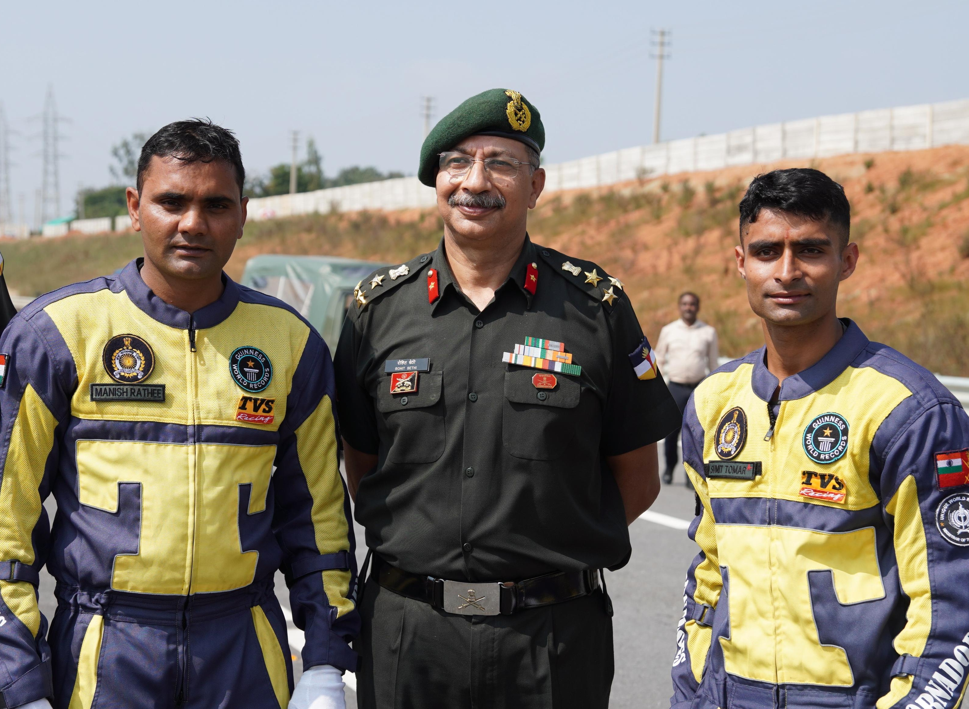 Manish Rathi Pgi Haryana Rohtak Foji Manish Rathi made world record Bengaluru-Chennai ...