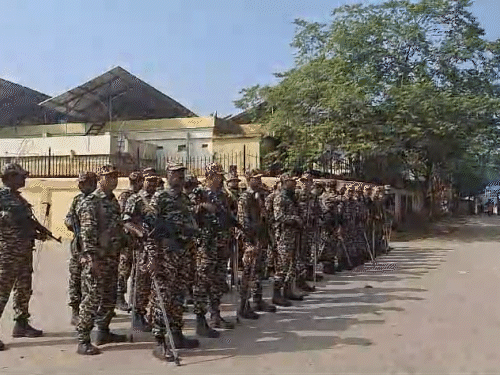 Security arrangements have been tightened at the Tripura border to deal with any untoward situation.