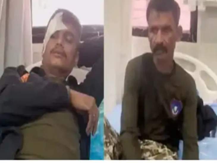 IED ब्लास्ट में DRG के 2 जवान घायल हो गए हैं। इलाज के लिए बीजापुर जिला अस्पताल लाया गया है।