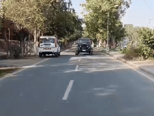 मानसा कोर्ट में सिद्धू मूसे वाला की थार गाड़ी को आज कोर्ट में लाया गया। - Dainik Bhaskar