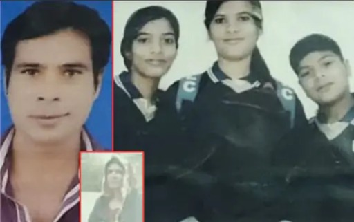 अमर( सबसे दाएं) की मौत के बाद से पूरा परिवार डिप्रेशन में था।