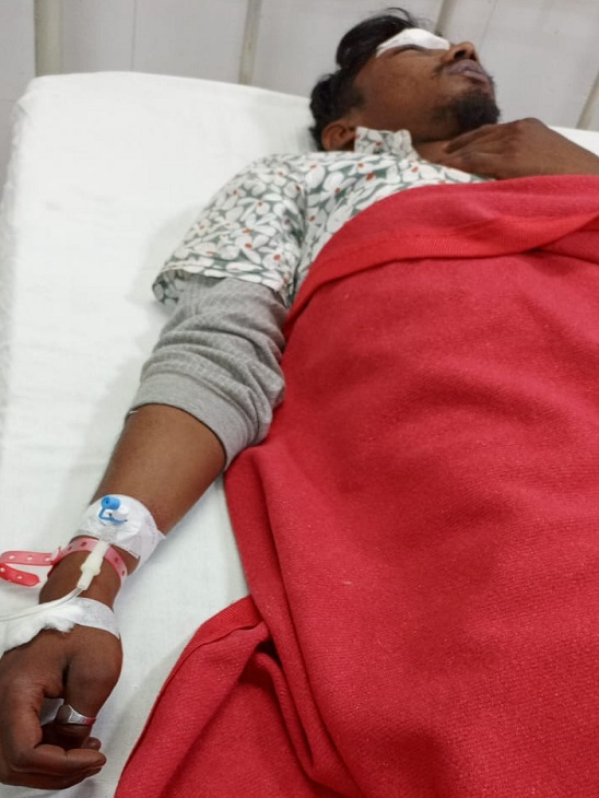 सेक्टर 9 हॉस्पिटल में चल रहा है इलाज